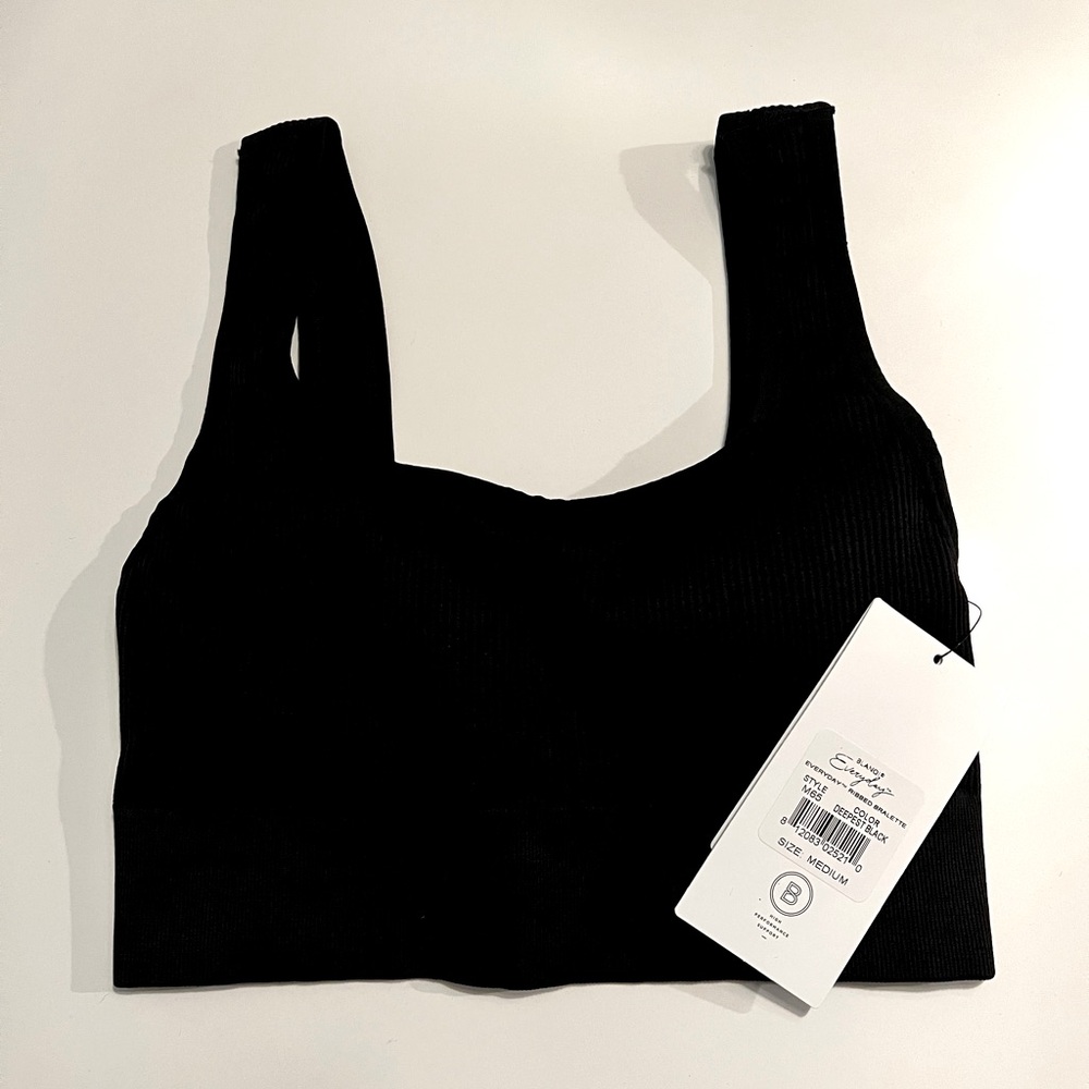 Blanqi Everyday Ribbed Bralette size M